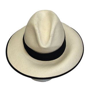 Tracy Watts Fedora Hat Medium Luxury Panama Straw Style